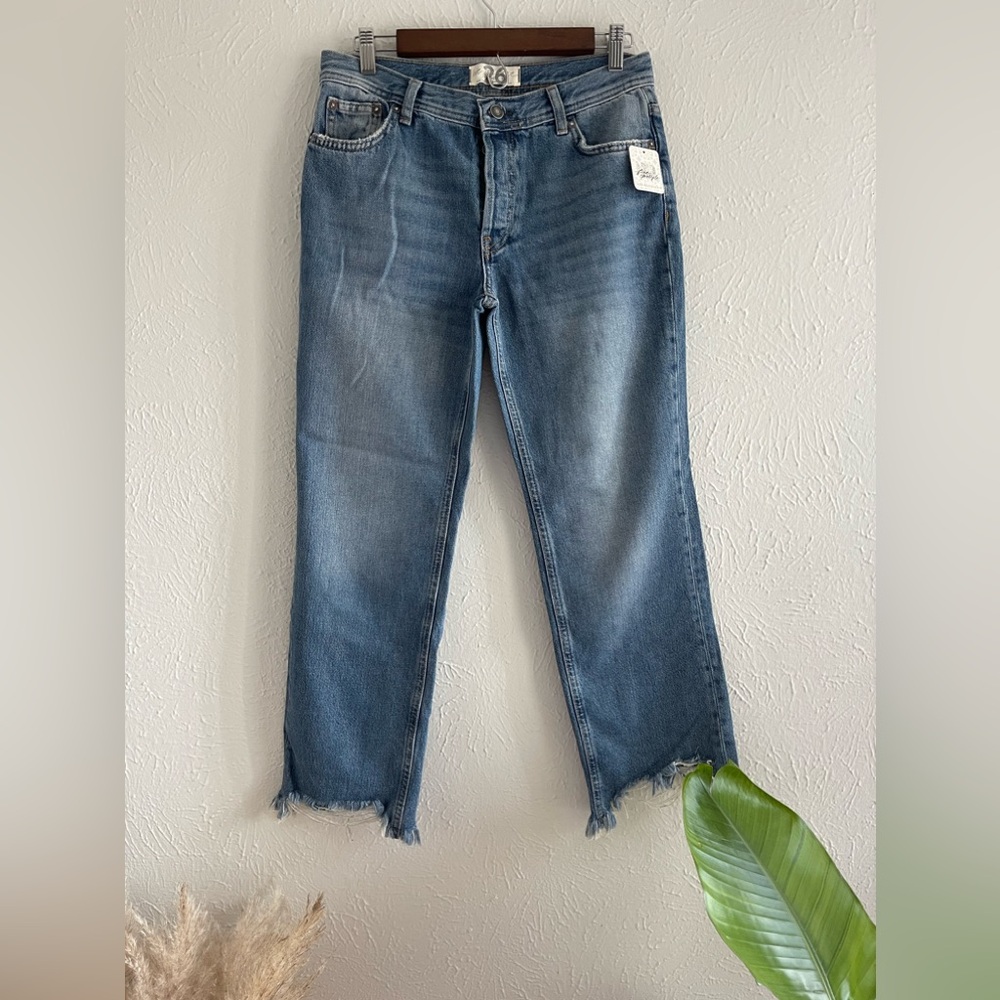 We The Free Maggie Mid Rise Straight in Bondi Blue 26 NWT